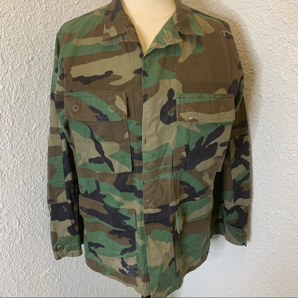 🤎 Auth Camo Military Jacket 🤎